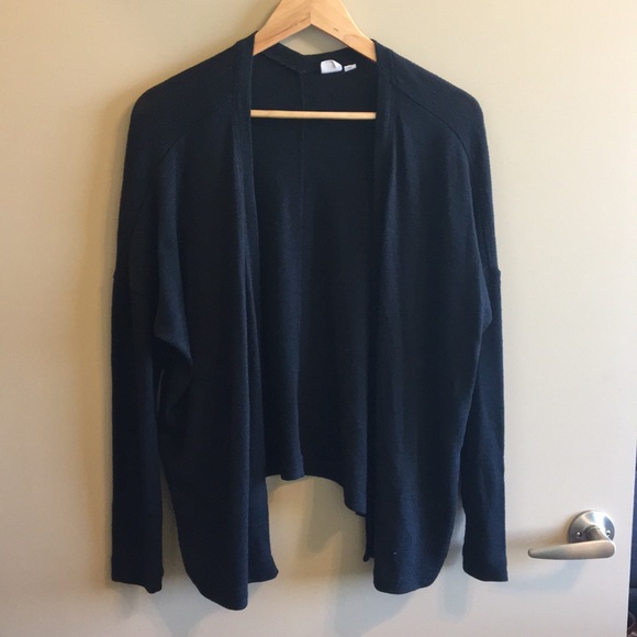GAP Sweaters - 3/$10 Gap Waterfall Open Black Cardigan